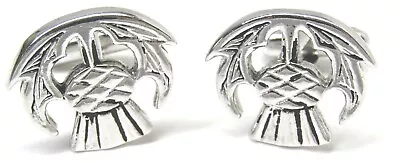 Cufflinks Thunderbird Vintage Silver Mythological Men Formal Wear • $14.54