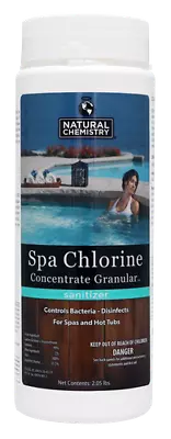 Natural Chemistry Chlorine Concentrated Granular Hot Tubs & Spas 2.05 LB - 04211 • $40.95