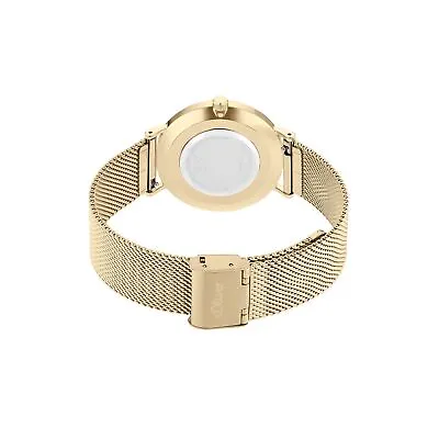 S.oliver Ladies Watch Wristwatch Stainless Steel IP Gold 2036584 • $134.27