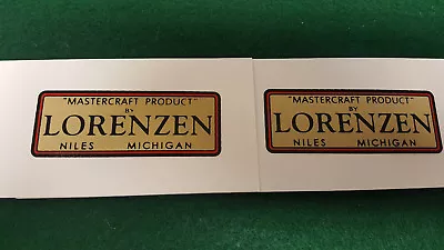 Lorenzen Style 1 Antique Aircraft Propeller Decal - Water Slide  • $85