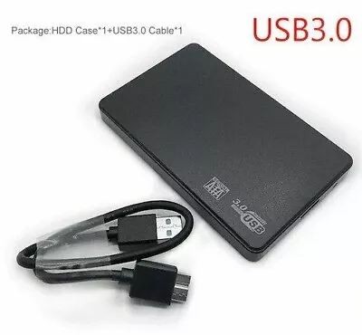 2.5 External Hard Drive Disk USB 3.0 Portable PC Laptop PS4 PS XBOX 1TB 2TB TV • £12