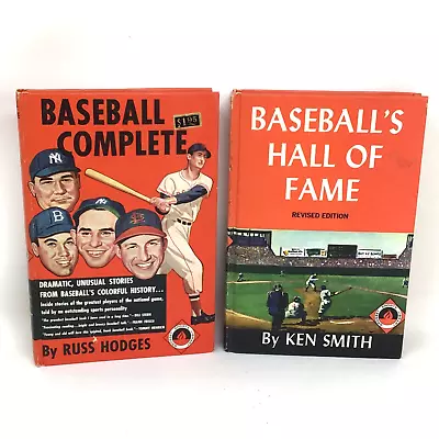 Vtg Grosset Sports Library Baseball Complete Greatest Players Hall Of Fame Books • $16.50