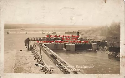IA Keokuk Iowa RPPC Mississippi River Power Development 1913 PM Photo • $7.99
