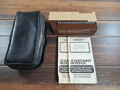 Vintage Microvision MOD II Hand Held Viewer Case & Instructions • $35