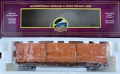 Mth Premier Norfolk Southern 60’ Flat Car W/ Trash Containers 20-95260! O Scale • $99.95