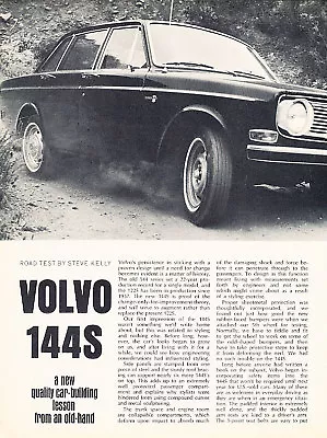 1967 Volvo 144S Road Test Classic Article P83 • $9.56