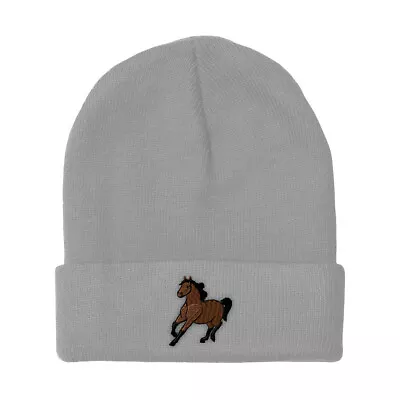 Beanies For Men Western Horse Mustang Winter Hats Women Acrylic Skull Cap • $16.99