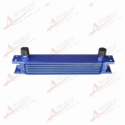 7 Row 10AN AN-10 Aluminum Mocal Style Oil Cooler For Engine Transmission Blue • $28.71