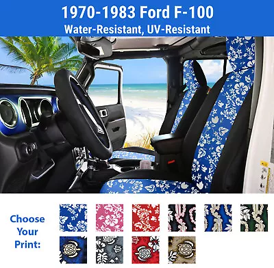 Hawaiian Seat Covers For 1970-1983 Ford F-100 • $205