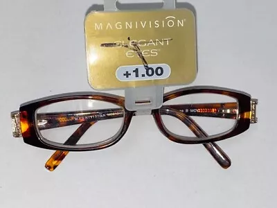 MAGNIVISION Elegant Eyes  CHELSEA  Brown/Tortoise • $13.99