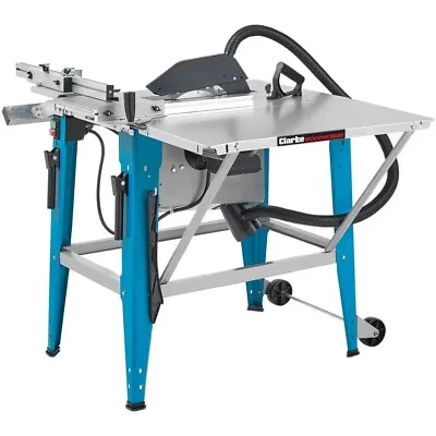 Clarke Table Saw 12  (315mm) Contractor With Sliding Carriage Ccs12b 6460015 • £380
