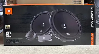 JBL 2-WAY 6.5 INCH 16cm CAR 2WAY COMPONENT TWEETERS SPEAKERS STADIUM 62CF NEW • £349.99