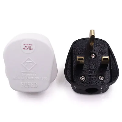 AC 250V UK 3 Pins Electrical Power Rewireable Plug Male Wire Fused Socket Outlet • $6.15