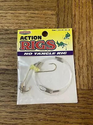 K&E Stopper Action Rig Hooks Yellow Size 4-BRAND NEW-SHIPS SAME BUSINESS DAY  • $13.88