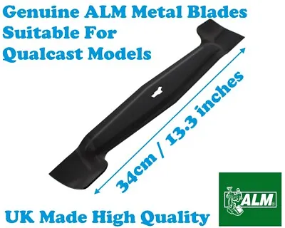 Homebase Argos Qualcast Metal Lawnmower Blade 34cm CLMB3634M GMC0BX.00.01 GM001 • £16.45