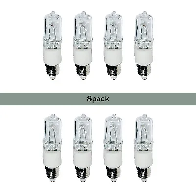 $13 • Buy [8 PACKs] 75W 120V E11 Mini Candelabra Based Halogen Light Bulbs Lighting New US