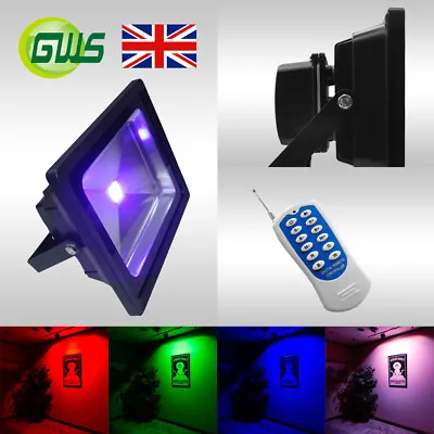 LED Floodlight 10W/20W/30W/50W/100W PIR RGB Classic Slim Models All Available • £135