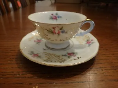 Vintage Demitasse Cup & Saucer Made In Occupied Japan • $7.50