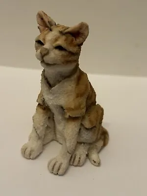A Breed Apart Cat Figurine Ginger Cat Sitting Miniature • £14.99