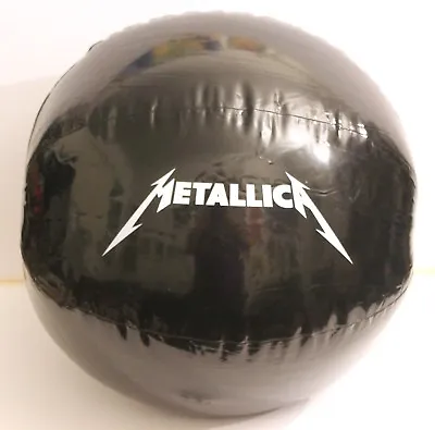 METALLICA  NEW!!!  Black Beach Ball - IT'S HUGE!!! • $24.99