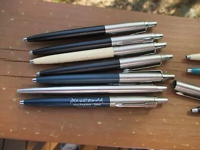 Vintage Parker Jotter Ball Point Pen Lot (10) • $21.50