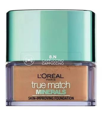 3x L'Oreal True Match Minerals Foundation Powder - Cappuccino 8N • £17.99