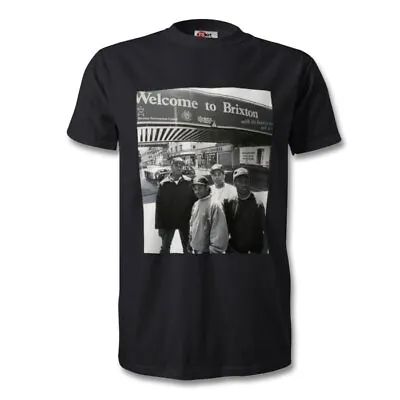 NWA In Brixton 90's Gangster Rap Hip Hop Art Album T-shirt Black  Extra Large XL • £19.99