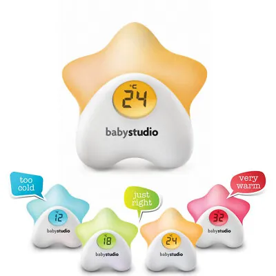 Sleep Easy RA502 Baby Digital Thermometer Room Temperature Night Light Nursery • $42