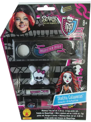 Deluxe Monster High Skelita Calaveras Costume Accessory Makeup Kit • $9.48