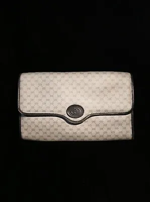 GUCCI Monogram Vintage Clutch/shoulder Bag | Vintage GUCCI | Designer • $80