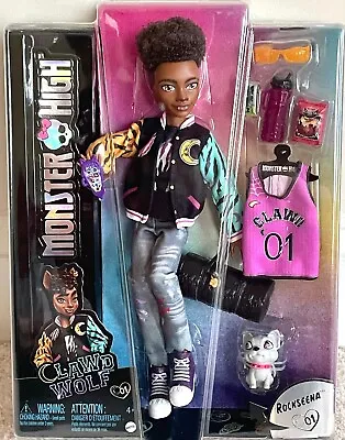 CLAWD WOLF 2023 Monster High W/ ROCKSEENA Dog G3 Reboot Sealed In-Hand NEW • $24.99