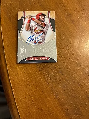 Matt Carpenter 2017 Topps Five Star Auto FSA-MC St. Louis Cardinals • $14.99