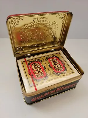 Vintage Golden Nugget Casino Playing Cards 2 Packs (1 Sealed & 1 Opened) W/ Tin • $179.88