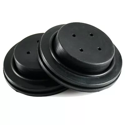 Rubber Housing Seal Cap Dust Cover For Car LED HID Headlight Kit Retrofit 2Pcs • £11.87