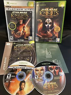 $49.88 • Buy Xbox / 360 One ✔ Star Wars Kotor 1 & Ii 2 Bundle Lot ✔ Guaranteed - Ships Fast