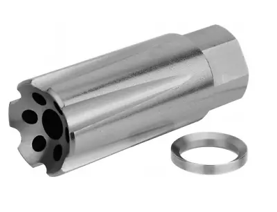 1/2X28 .223 5.56 .224 Linear Compensator Muzzle Brake Stainless For Bolt Action • $25.88