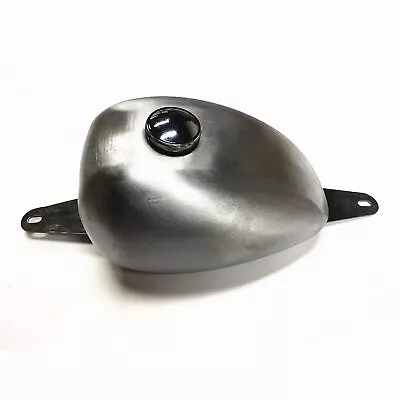 Handmade Motorcycle Cafe Racer Gas Fuel Tank For Steed400.600 W/ Cap Silver New • $372.85