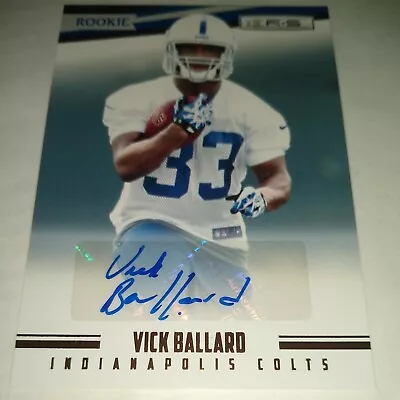 Vick Ballard 2012 R & S Rookie Autograph #212 276/399 Colts Miss State Bulldogs • $4.50