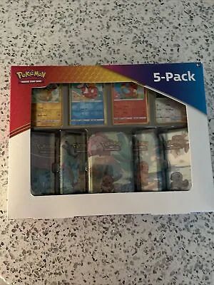 Pokémon TCG Tin Kanto Power 5 Mini Tin Box Set • $81.75