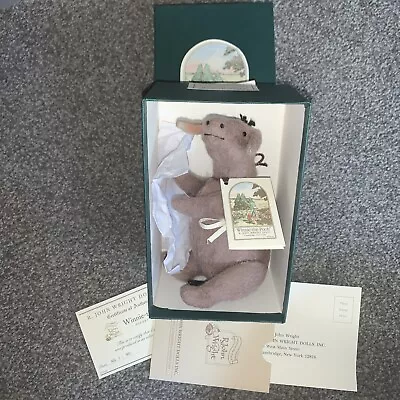 Limited Ed Coa & Box & Reg -R. JOHN WRIGHT Pocket Winnie The Pooh Series EEYORE • $225