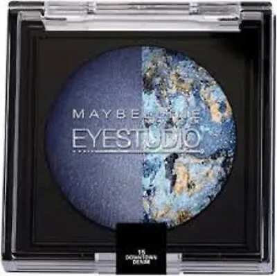 Maybelline Eye Studio Eye Shadow Duo - 15 Downtown Denim -sealed  • $7.58