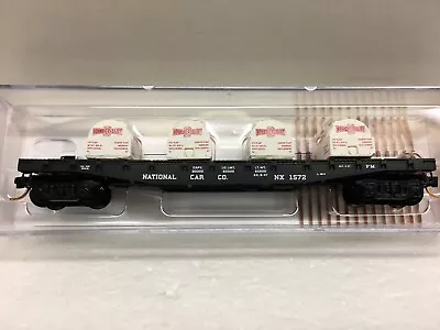 N Scale Micro Trains MTL Sp Run 07-130 National Car NX 1572 W/Hohnnecker' Dairy • $80