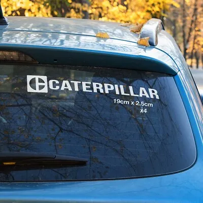 Caterpillar Power Diesel X4  Car Window Stickers • $8