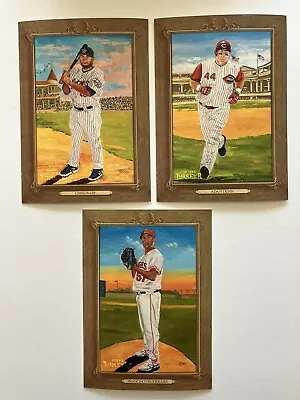 Lot Of (3) 2007 Topps Turkey Red Perez Prominent Baseball Players Box Loaders • $8.58