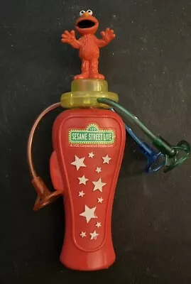 Sesame Street Live Elmo Twirling Light Spiner 2005 Red Stars • $8.99