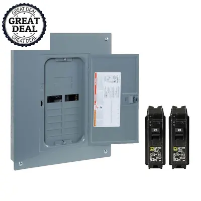 Indoor Main Lug Plug-On Neutral Load Center 125A W/ Cover Power Breaker Subpanel • $85.99