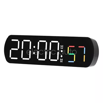 LED Digital Alarm Clock Large Screen Display Multi-function Clocks Wall Clock • $13.98