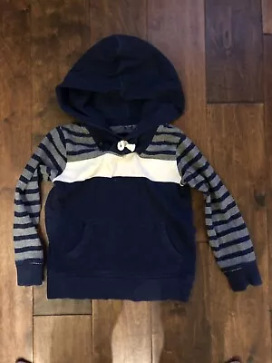 Baby Gap Navy Blue & Cream Hoodie Size 5 Nautical Used • $9.99