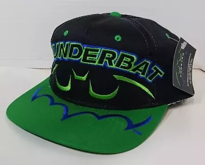 Vintage Batman Thunderbat NASCAR Bill Elliott McDonald's Racing 90s Snapback Hat • $28.99