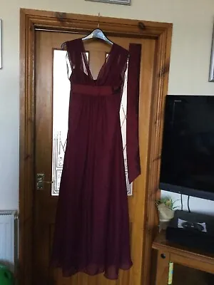 £5 • Buy Red Multi-way Evening Dress/bridesmaid Dress/prom Dress Size 10